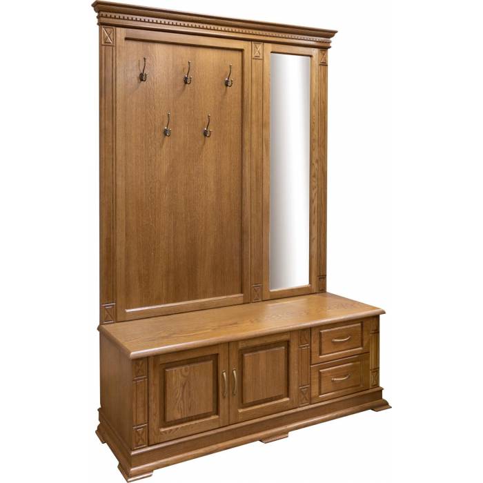 Тумба с вешалкой и зеркалом «Верди Классик» П3.0487.3.04