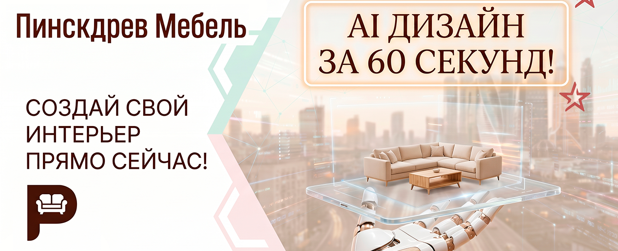 AI дизайн интерьера за 60 секунд
