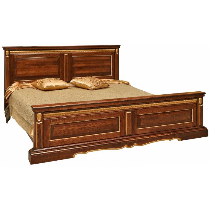 Кровать двойная «Милана» высокое изножье