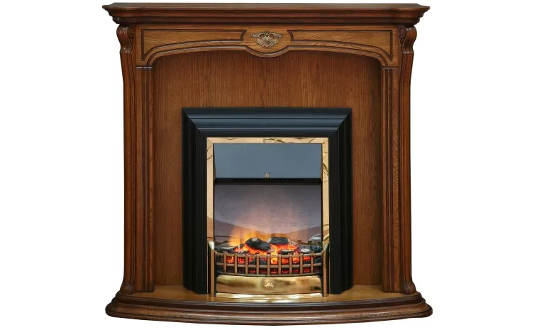 Портал для камина «Алези» П1.350.0.04 (П350.04) - античная бронза