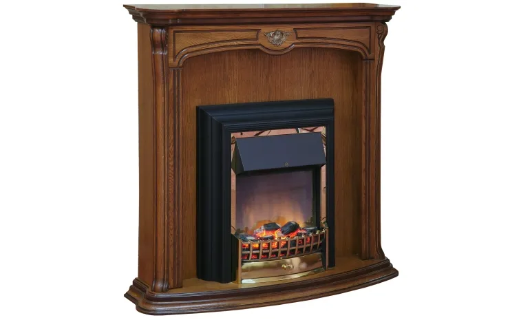 Портал для камина «Алези» П1.350.0.04 (П350.04) - античная бронза