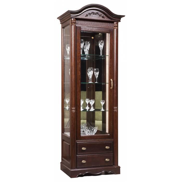 Шкаф-витрина «Паола» БМ2.671.0.05-01(2102-01)