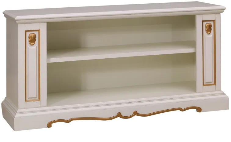 Тумба «Милана 7с» П4.265.0.07(265.07с) - слоновая кость с золочением