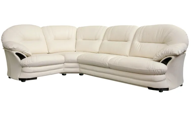 Угловой диван «Йорк» (3мL/R901R/L) - натуральная кожа