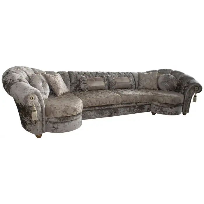 Угловой диван «Мадлен Royal» (4L30м4R) 21 группа