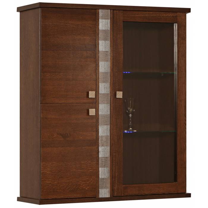 Шкаф комбинированный навесной «Тунис» П6.343.0.28 (П343.28Ш)