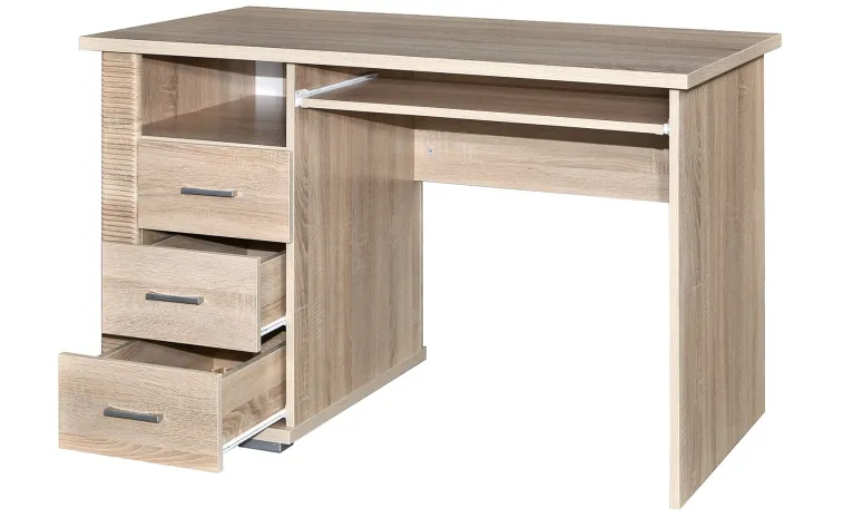 Стол письменный «Гресс» П6.501.2.23-01 (П501.23) - дуб сонома светлый