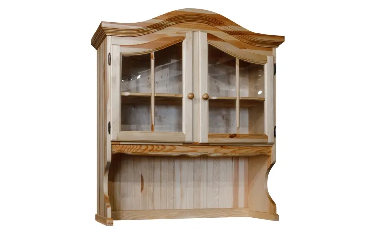 Секция - витрина 2д «Лотос» ВМ2.701.4.08(1076) - сосна натуральная