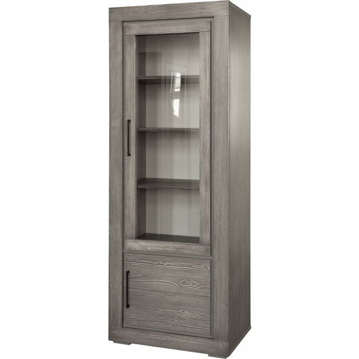 Шкаф с витриной «Байс» БМ2.791.0.05(2619Бр) - sale