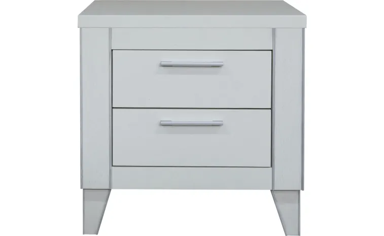 Тумба прикроватная «Амадей» П6.635.1.04 - слоновая кость с серебром