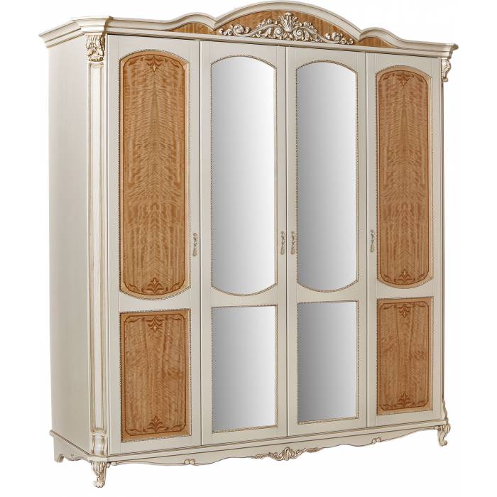 Шкаф для одежды 4д «Альба» П4.485.1.20-01 (П524.02к)