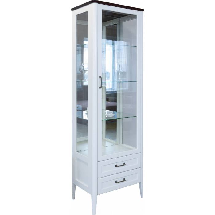 Шкаф с витриной «Вилора» БМ2.775.0.05(-01)