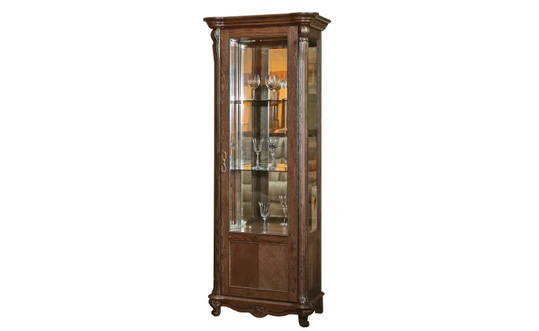 Шкаф-витрина «Алези» П1.350.0.08 (П350.08) - табак