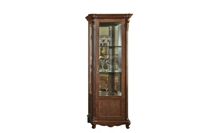 Шкаф-витрина «Алези» П1.350.0.08 (П350.08) - табак