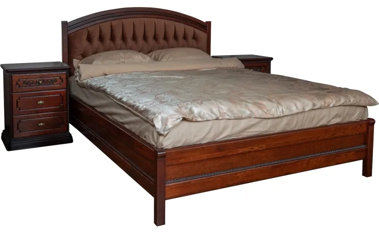 Кровать 2-16 «Бристоль» П3.588.1.01  - спелая вишня