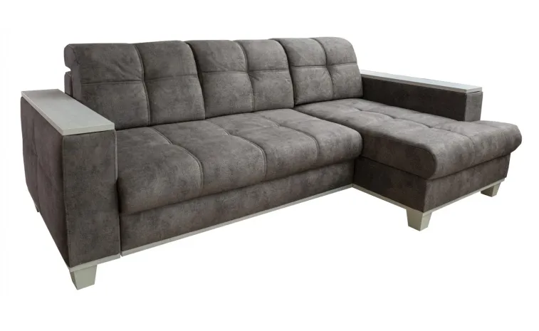 Угловой диван «Матео Люкс» (2ML/6MR) - ткань