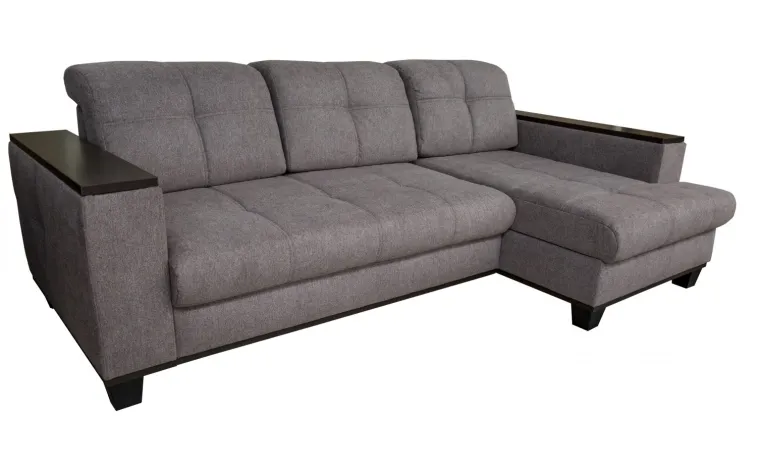 Угловой диван «Матео Люкс» (2ML/6MR) - ткань