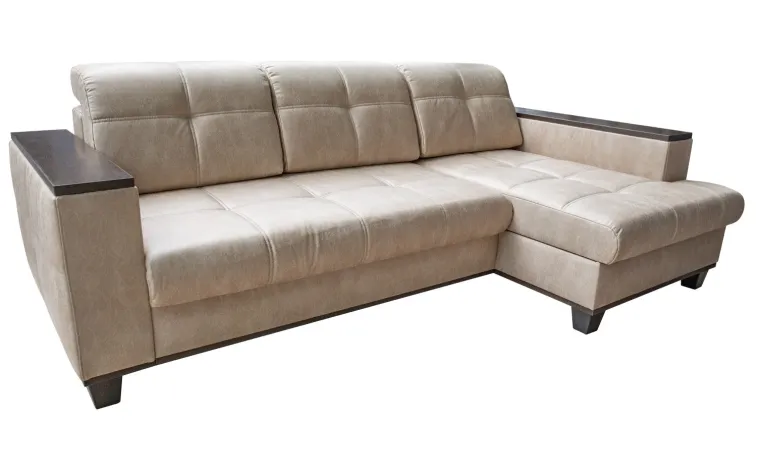 Угловой диван «Матео Люкс» (2ML/6MR) - ткань