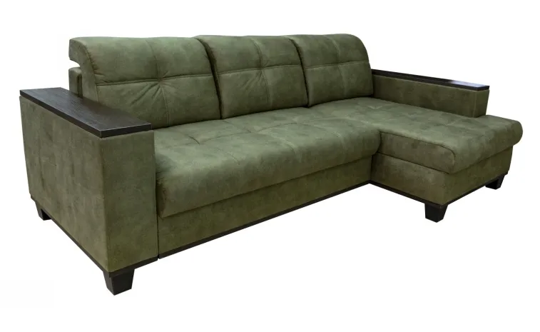 Угловой диван «Матео Люкс» (2ML/6MR) - ткань