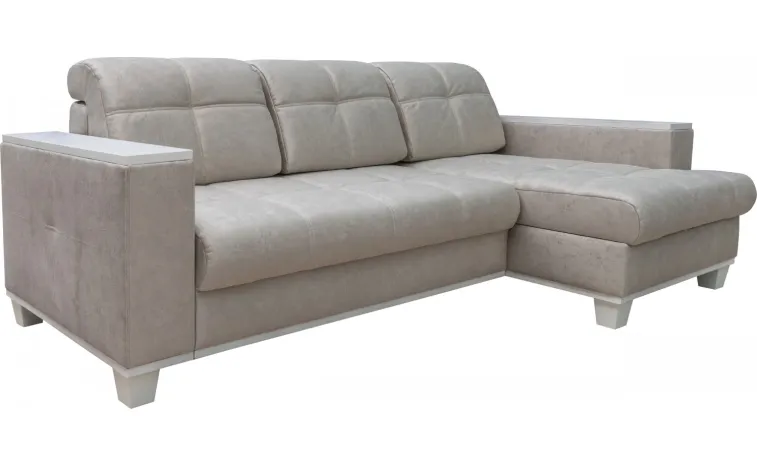 Угловой диван «Матео Люкс» (2ML/6MR) - ткань