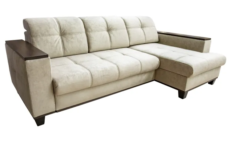 Угловой диван «Матео Люкс» (2ML/6MR) - ткань