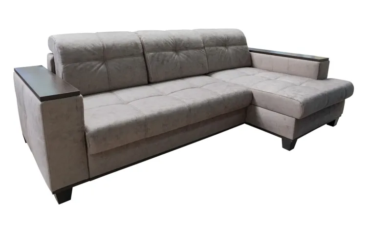 Угловой диван «Матео Люкс» (2ML/6MR) - ткань