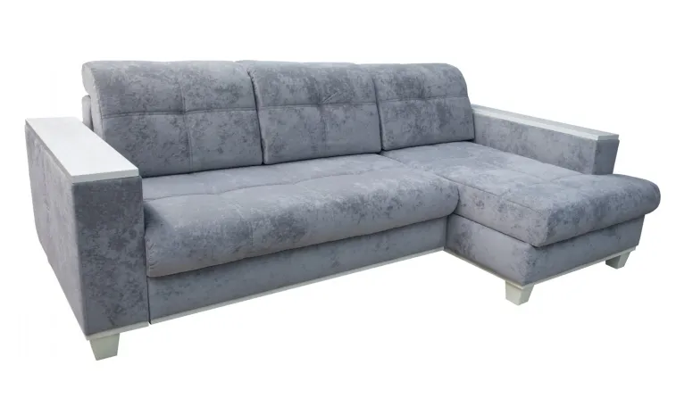Угловой диван «Матео Люкс» (2ML/6MR) - ткань