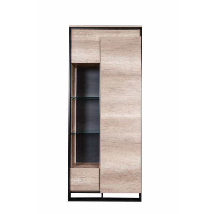 Шкаф с витриной «Каньон Лофт»
