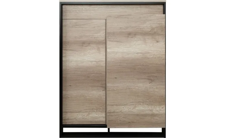 Тумба «Каньон Лофт» П3.0561.0.08 - дуб каньон+чёрный