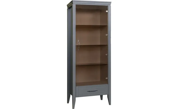 Шкаф-витрина «Орли» П3.590.0.01 - платина