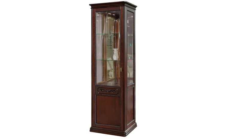 Шкаф-витрина «Бристоль» П3.588.0.01-01 - спелая вишня