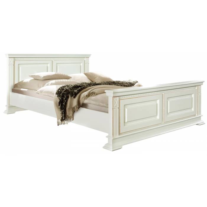 Кровать двойная «Верди Классик» с высоким изножьем