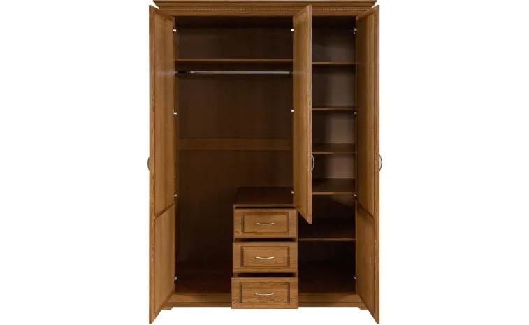 Шкаф для одежды 3д «Верди Классик» П3.0487.1.25 - дуб рустикаль