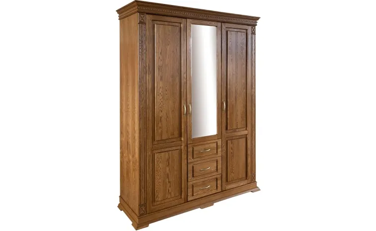 Шкаф для одежды 3д «Верди Классик» П3.0487.1.25 - дуб рустикаль