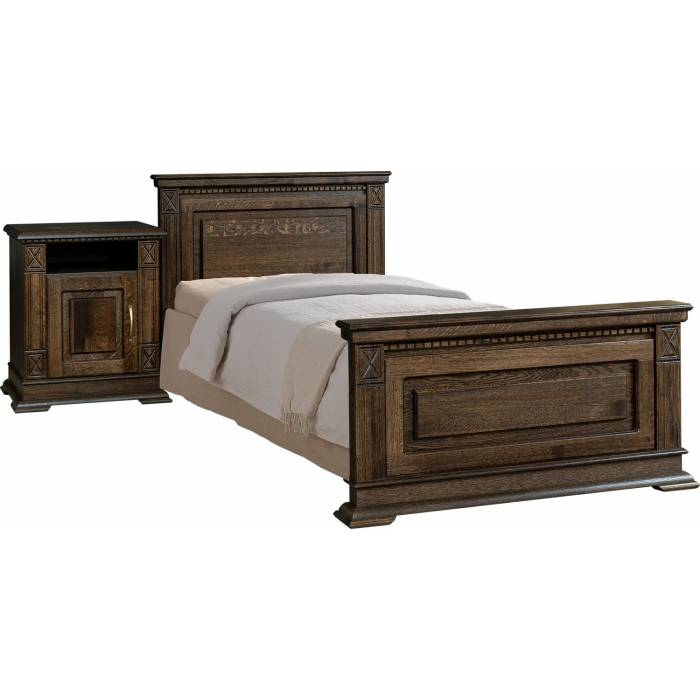 Кровать одинарная «Верди Классик» с высоким изножьем