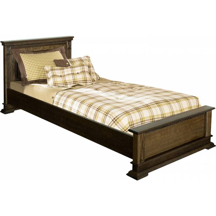 Кровать одинарная «Верди Классик» с низким изножьем