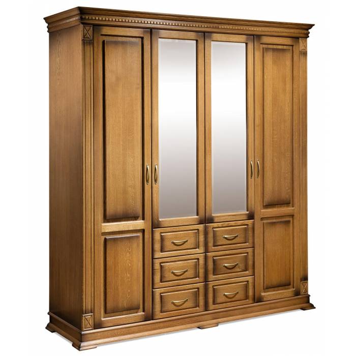 Шкаф для одежды 4д «Верди Классик» П3.0487.1.01