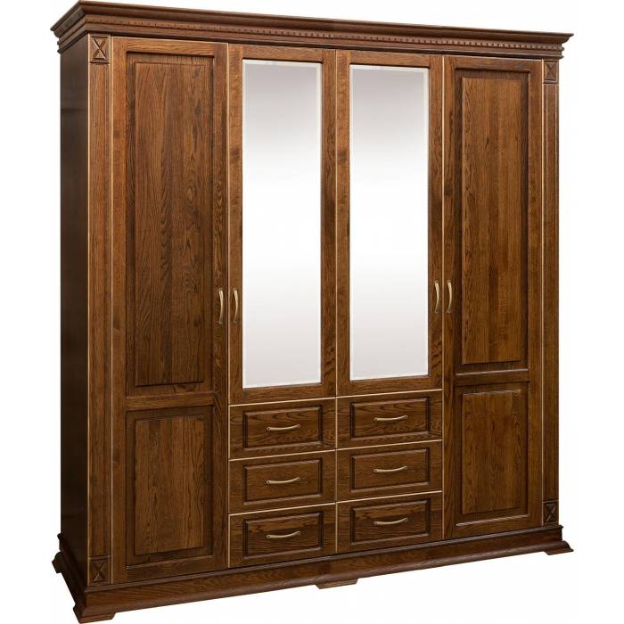 Шкаф для одежды 4д «Верди Классик» П3.0487.1.01