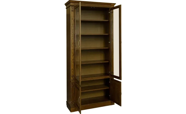 Набор мебели для библиотеки «Верди Классик» П3.0487.2.03 - черешня с золочением