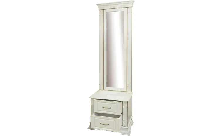 Трюмо «Верди Классик» П3.0487.3.08 - слоновая кость с золочением