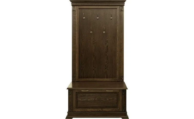 Тумба с вешалкой «Верди Классик» П3.0487.3.06 - венге