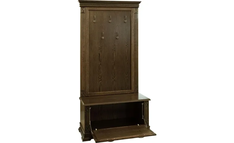 Тумба с вешалкой «Верди Классик» П3.0487.3.06 - венге