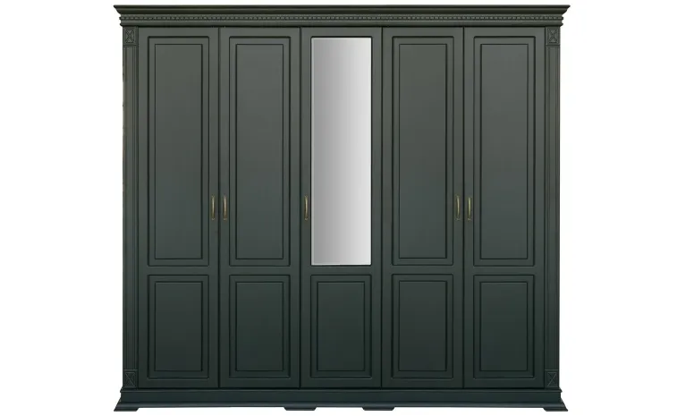 Шкаф для одежды 5д «Верди Классик» П3.0487.1.27 - грин