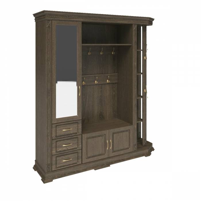 Шкаф комбинированный для прихожей «Верди Классик» П3.0487.3.02	