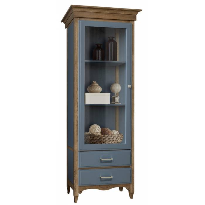 Шкаф с витриной «Кармен Прованс» П3.0581.0.06