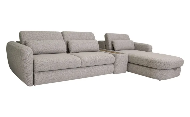 Угловой диван «Мерлин» (3МL/R.ТАВ.8МR/L) - ткань