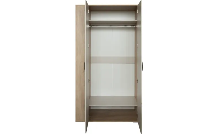 Шкаф комбинированный «Акцент» П3.595.3.05 - персидский жемчуг + дуб мадуро