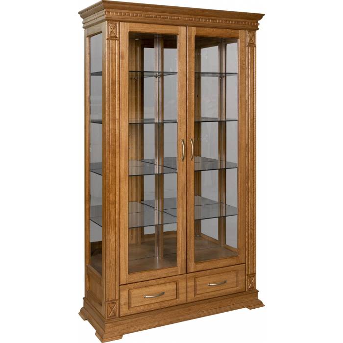 Шкаф-витрина 2д «Верди Классик» П1.0487.0.21