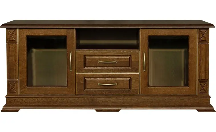 Тумба ТВ «Верди Классик» П1.0487.0.09 - черешня с золочением