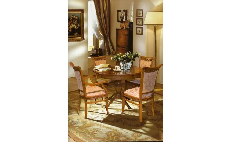 Стол обеденный «Верди» П4.487.4.04 (П317.04) - дуб рустикаль с патинированием